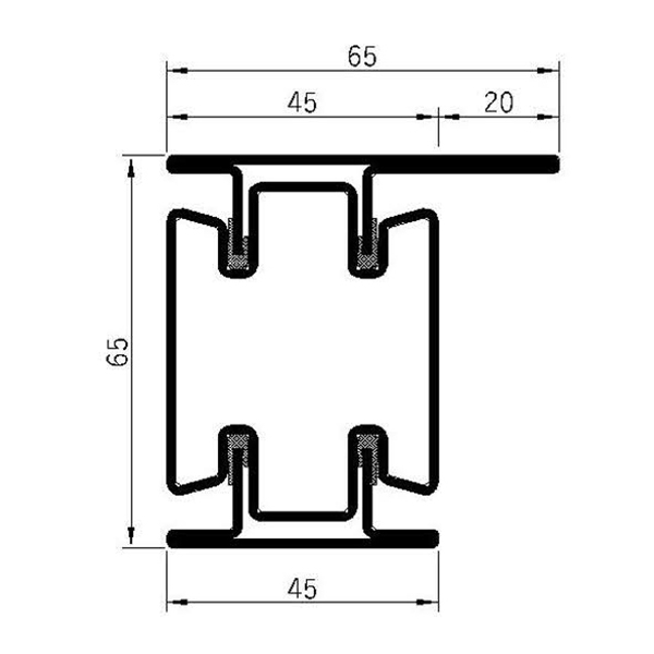 Breaker 65v-60L Fire Insulation Profile Series