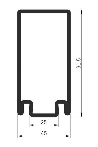 Breaker 65v-60L Fire Insulation Profile Series