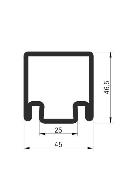 Breaker 65v-60L Fire Insulation Profile Series