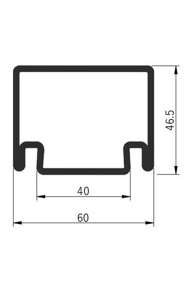 Breaker 65v-60L Fire Insulation Profile Series
