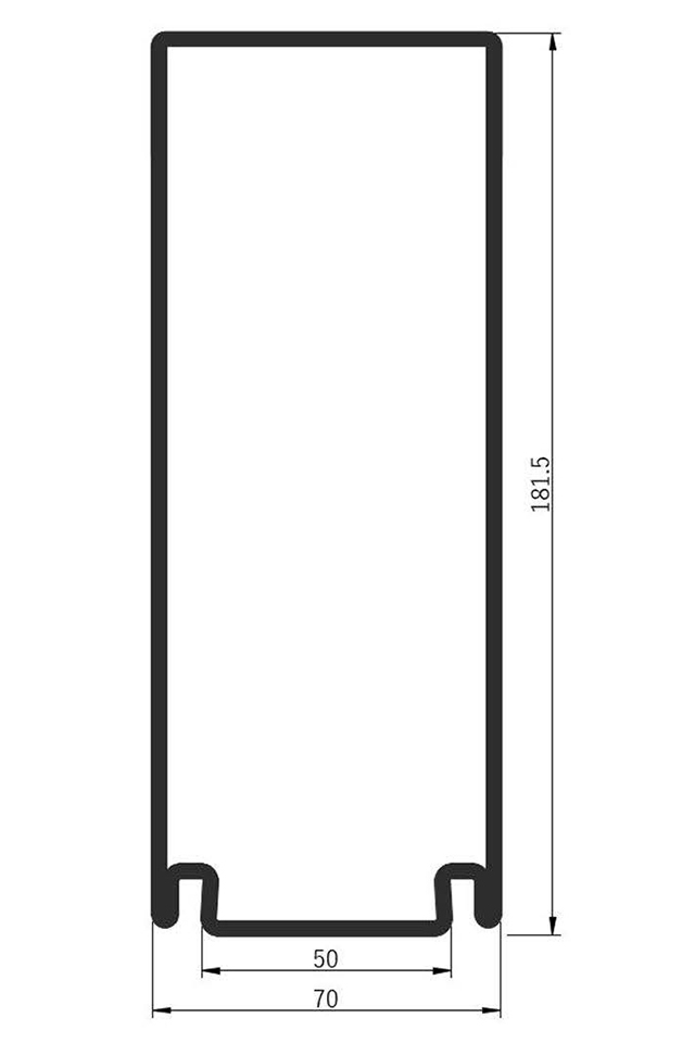 Breaker 65v-60L Fire Insulation Profile Series