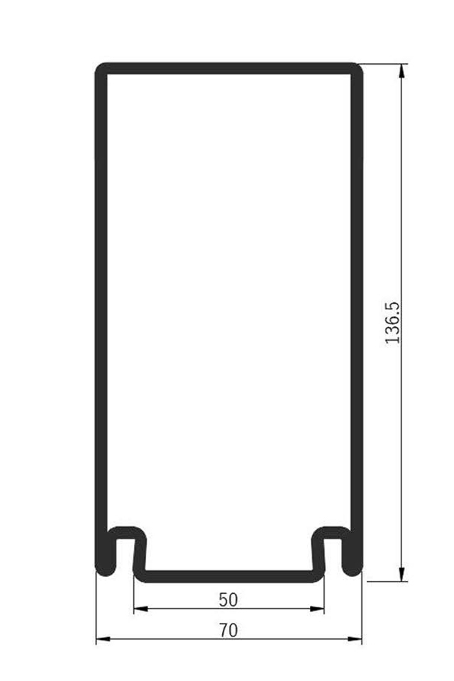 Breaker 65v-60L Fire Insulation Profile Series