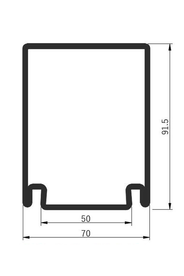 Breaker 65v-60L Fire Insulation Profile Series