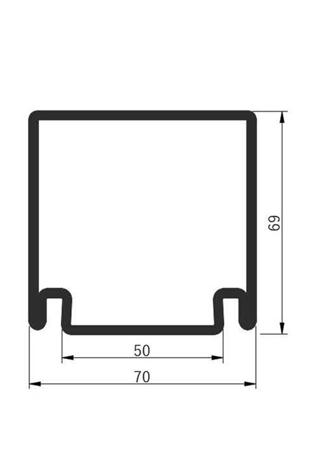 Breaker 65v-60L Fire Insulation Profile Series