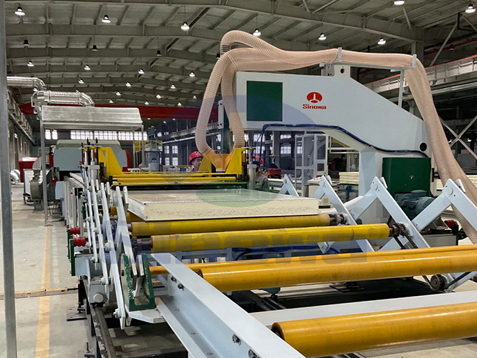 automatic pu panel line