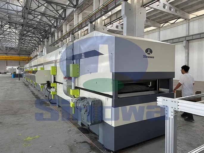 PU sandwich panel line